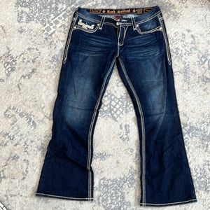 Rock Revival women’s size 31 regular style Sherry easy boot cut never worn